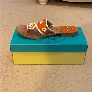 Orange Jack Rogers
